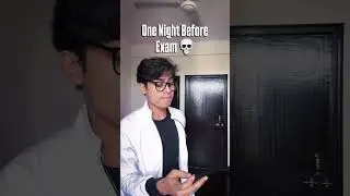 One Night Before Exam 💀📚 #Funny #Castonati #comedy