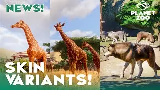Colour Variation! - Official Update News - Planet Zoo Update Analysis