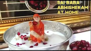 How to make sai baba Abhishek at home