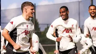 INSIDE TRAINING | Liverpool Back At Training Today🔥 Salah, Isak, Etikite, Van Dijk Intense training💯