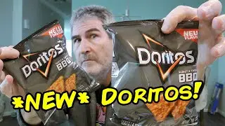 Обзор чипсов Doritos *НОВИНКА* со сладким и пикантным вкусом для барбекю 😮