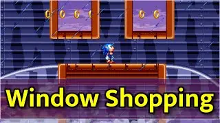 Sonic Mania - Window Shopping Trophy/Achievement