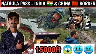 Nathula Pass Adventure | India & China border ,Full journey from Gangtok to nathula pass