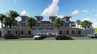 CLASSICAL HOUSE DESIGN IN VILLAGE. #classicalart #villa #architecture #art #architecturedesign