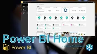 Power BI Home and Global Search