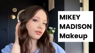 Simple&easy to do makeup in Mikey Madison style ✨