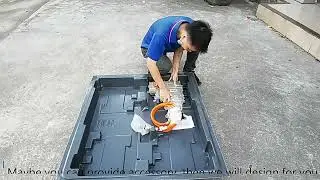 #ABS vacuum thermoformed transport tray