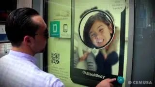 BlackBerry Interactive Campaign - Cemusa Digital Network