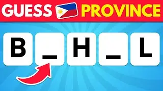 🇵🇭 Can You Guess the Philippines Province Without Vowels? 🌎🤔 | Philippine Quiz