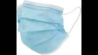 Single Use Disposable Face Mask (Pack of 50), Blue