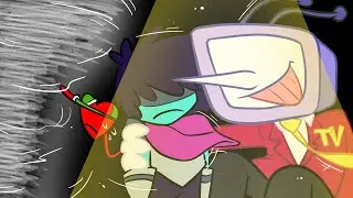 playing Deltarune Chapter 3 Until a Tornado comes to Destroy my House