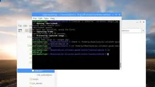 Using a script to take images with fswebcam