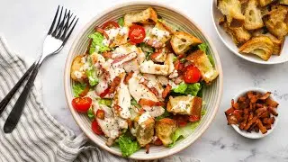 BLT Salad with Chicken