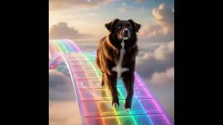 Bonnie crosses the rainbow bridge