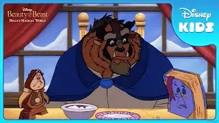 Beast Gets Distracted When Belle Tells Him a Story 🕯️ | Beauty and the Beast: Belle's Magical World