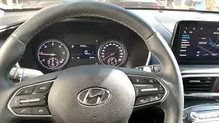 Русификация Hyundai Santa Fe TM 2021-2022 с аналоговой приборной панели, Прошивка магнитолы ШГУ
