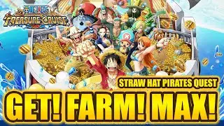 [OPTC] FARM & MAX THEM!! Great Units! Straw Hat Pirates  Manual Quest!  One Piece Treasure Cruise