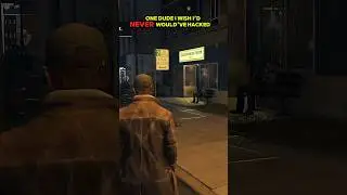 Впервые играю в Watch Dogs, и, БОЖЕ МОЙ, они там такие откровенные! #watchdogs #gamingshorts