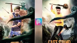 The Last Stand Movie Poster Editing // Manipulation poster photo editing // Sonu Rajput Editing
