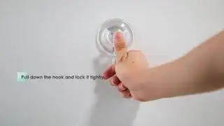 LUXEAR Suction Cup Hooks, Powerful Suction Hooks