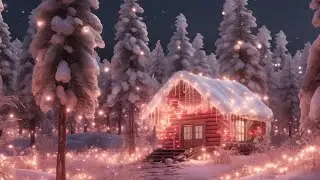 Lofi Chillhop Winter Mix | Magic Pink Cabin for Winter Lofi Playlists