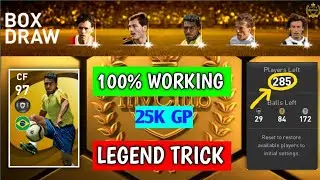 LEGEND Black Ball Trick in LEGENDS Worldwide Clubs Box Draw Pes 2021 Mobile