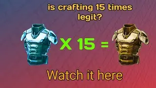 GARENA UNDAWN|CRAFTING GUIDE|UNDAWN TIPS AND TRICKS|HOW TO CRAFT GOLD ITEMS