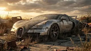 2011 Bugatti Veyron ASMR Full Restoration &ndash; Silver Supercar Before & After