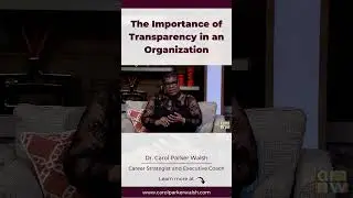 The Importance of Transparency in an Organization #shorts