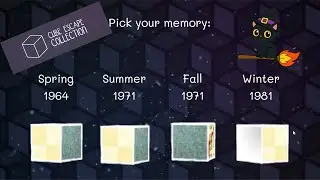 Cube Escape Collection Part 1 - Seasons, The Lake, Arles