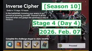 GFL2 Inverse Cipher, Season 10, Part 4 Walkthrough