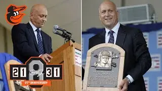 Cal Ripken, Jr. Baseball Hall of Fame Induction Speech | Orioles' 2131 25th Anniversary Celebration