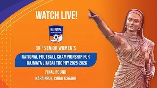 Chhattisgarh vs Tamil Nadu | Sr Women's NFC for Rajmata Jijabai Trophy 2025-26 Final Round | Live