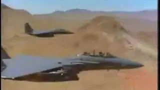 Fighter jet music video