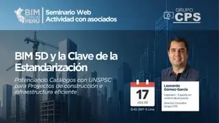 BIM 5D y la Clave de la Estandarización Potenciando Catálogos con UNSPSC para Proyectos Eficientes