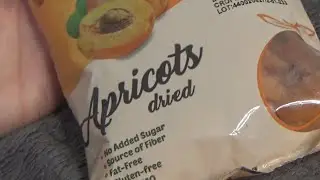 Vita Apricots Dried 200 g Unboxing and Test