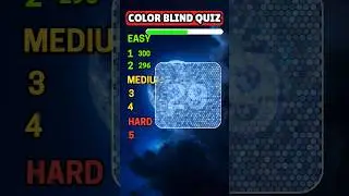 Can You See the Hidden Number? 👀🎨 | Color Blind Test Quiz Challenge #shortsyoutube #shorts