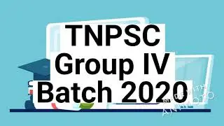 TNPSC Group IV - New Online Batch 2020