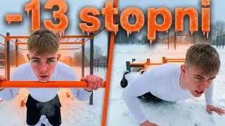 TRENING W -13 STOPNI! 🥶💪 /VLOG #343