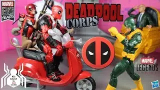 Marvel Legends Ultimate Riders DEADPOOL CORPS Scooter Figure Review
