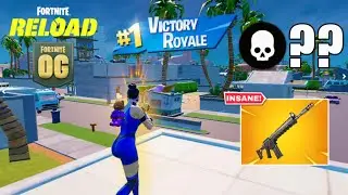 NEW KITANA (MK3) SKIN! | OG Fortnite Reload | High Kill Gameplay | Keyboard & Mouse