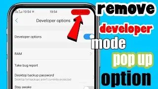 [Красный значок] Как удалить настройки разработчика на любом телефоне Vivo mobile