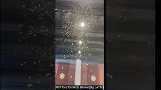 Co2 Confetti Blower Big Jumbo 80ft Height | #co2blower #bigjumbo#co2confetti