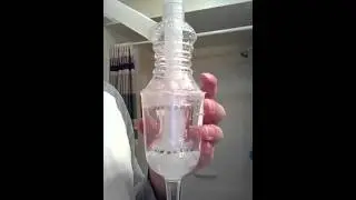 Homemade triple perc bong