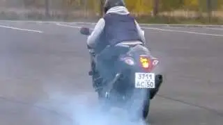 Hayabusa Stunt / Стант на Стоковой Бусе
