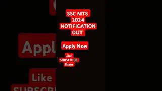 ssc mts 2024 notification out