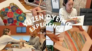 [Experience] Yuzen Dyeing Workshop