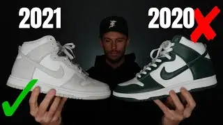 2021 Dunks VS 2020 COMPARISON + Nike Dunk High 