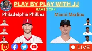 Philadelphia Phillies @ Miami Marlins LIVE PLAY-BY-PLAY (08-02-23) #phillies #marlins #mlb