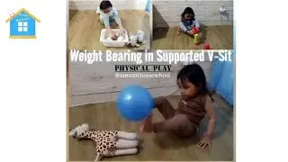 3 Weight Bearing in Supported V-Sit Activities for Kids | Gross Motor Skills | Physical Play | EYFS